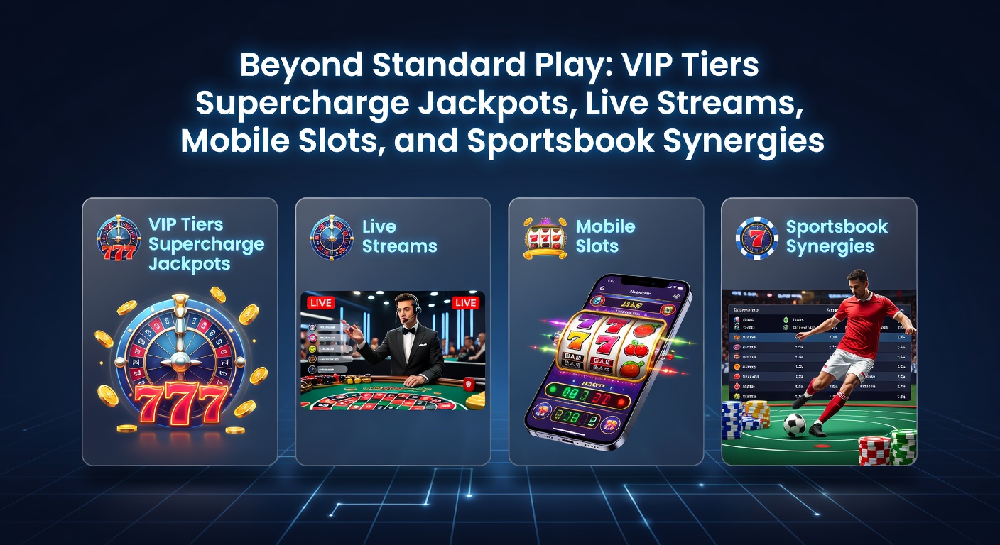 VIP-Spieler genießen exklusive Jackpot-Features auf einem modernen Smartphone-Bildschirm mit Live-Stream-Elementen und Sportwetten-Overlays