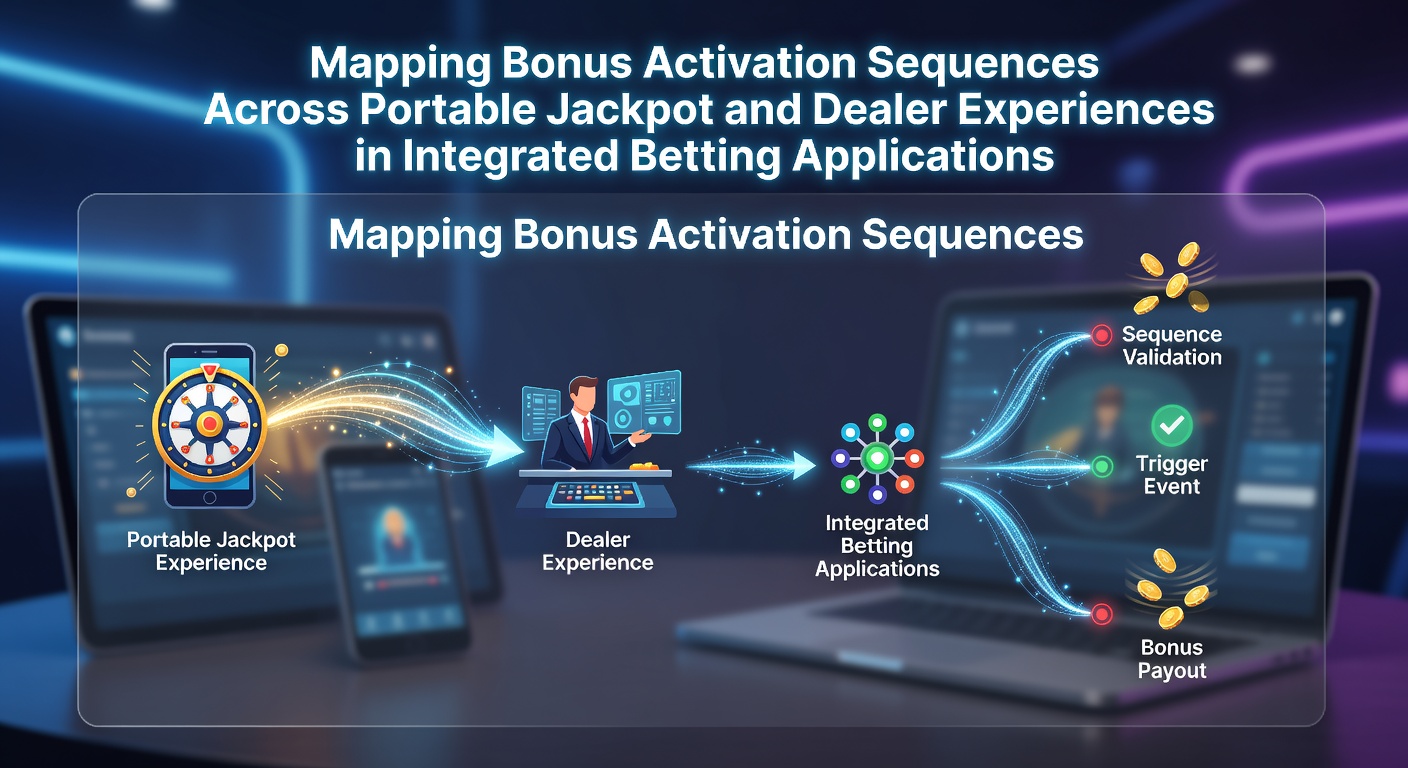 Visualisierung von Bonusaktivierungssequenzen in mobilen Wettanwendungen mit Jackpot- und Live-Dealer-Integration