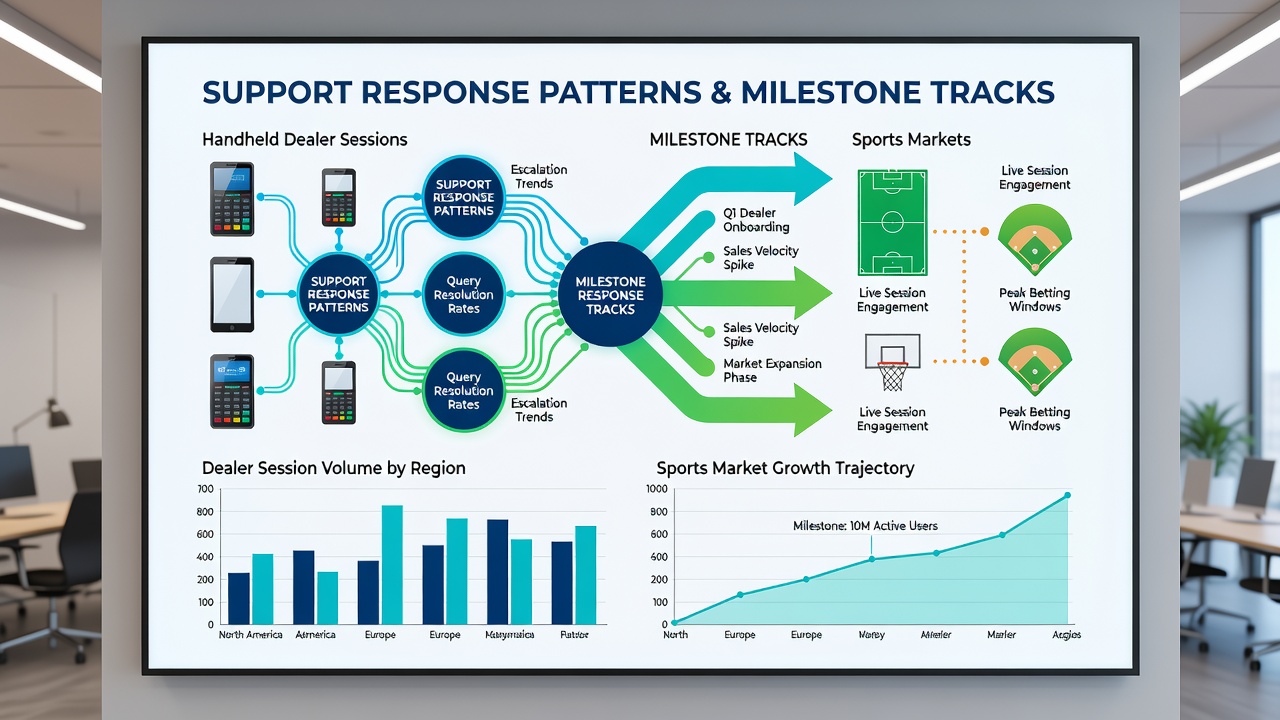 Milestone tracking in handheld sports betting environments